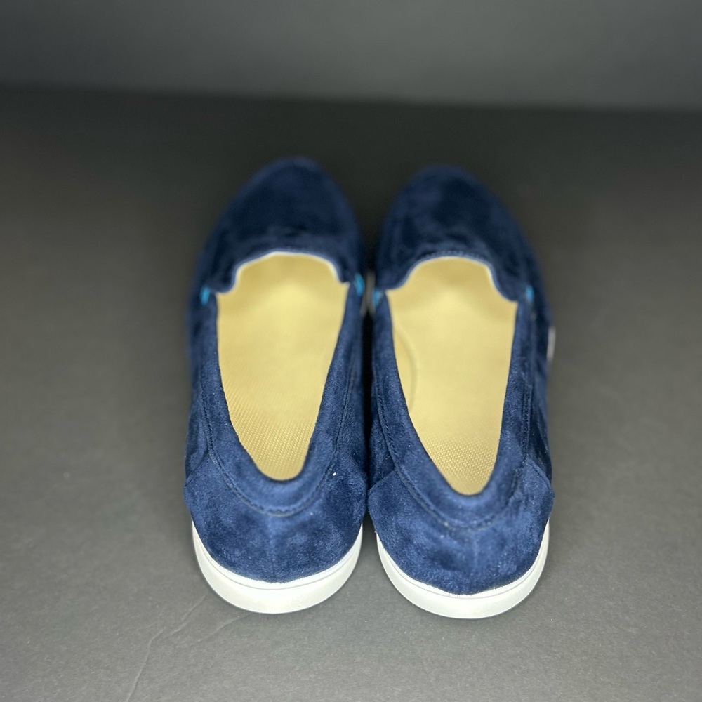 Men's Classic Blue Loafers - Picture 3 of 7